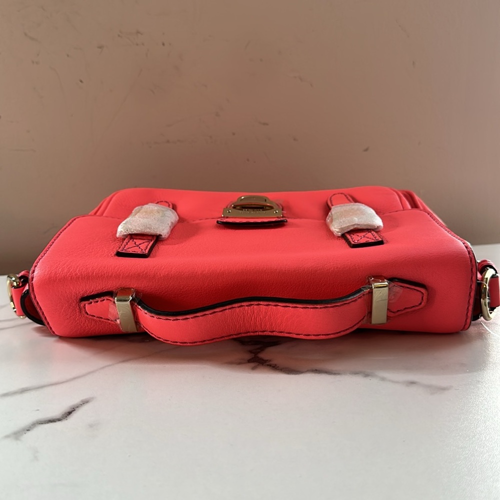 New- Lola Avenue “Lia” Kate Spade bright color Satchel with Gold-Tone Accents - Picture 11 of 17
